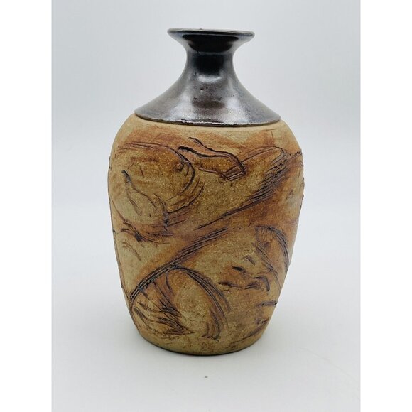 Vintage Ringquist Signed Art Ceramic Pottery Vase Pot Excellent condition - Picture 1 of 7